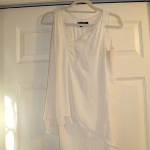 WHBM Ecru( cream) Blouse in XS